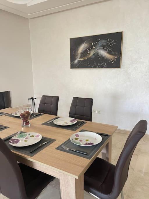 Chic & Cosy Flat Near Airport Lockbox Fast Wifi Nouaceur Exterior foto