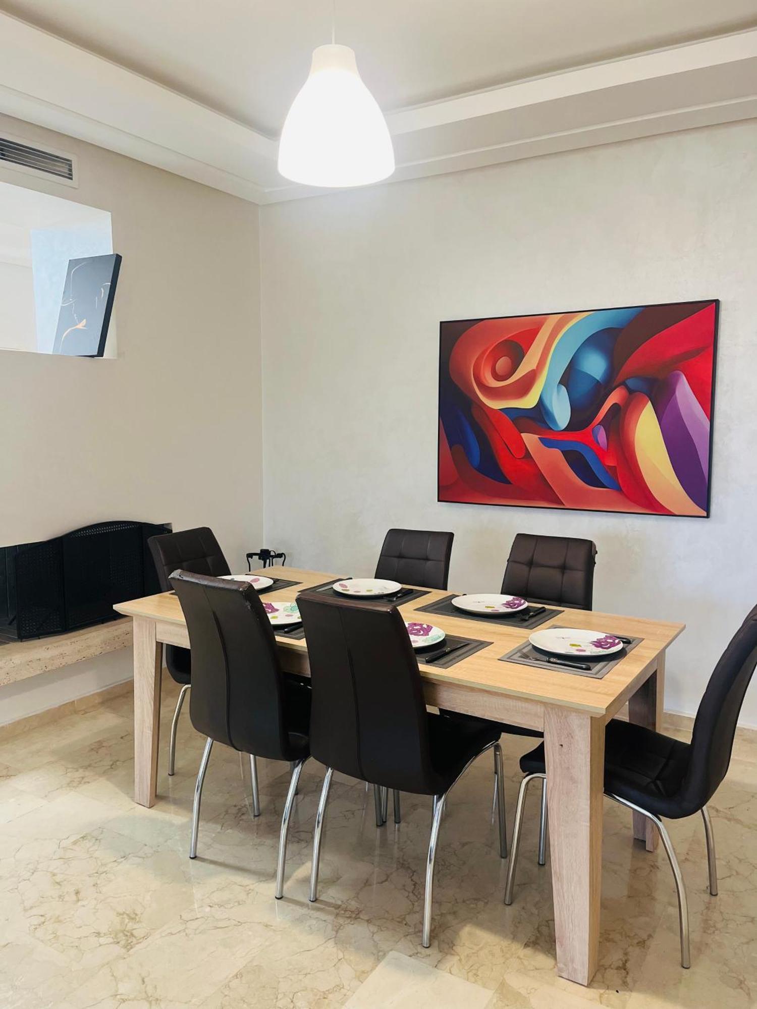 Chic & Cosy Flat Near Airport Lockbox Fast Wifi Nouaceur Exterior foto