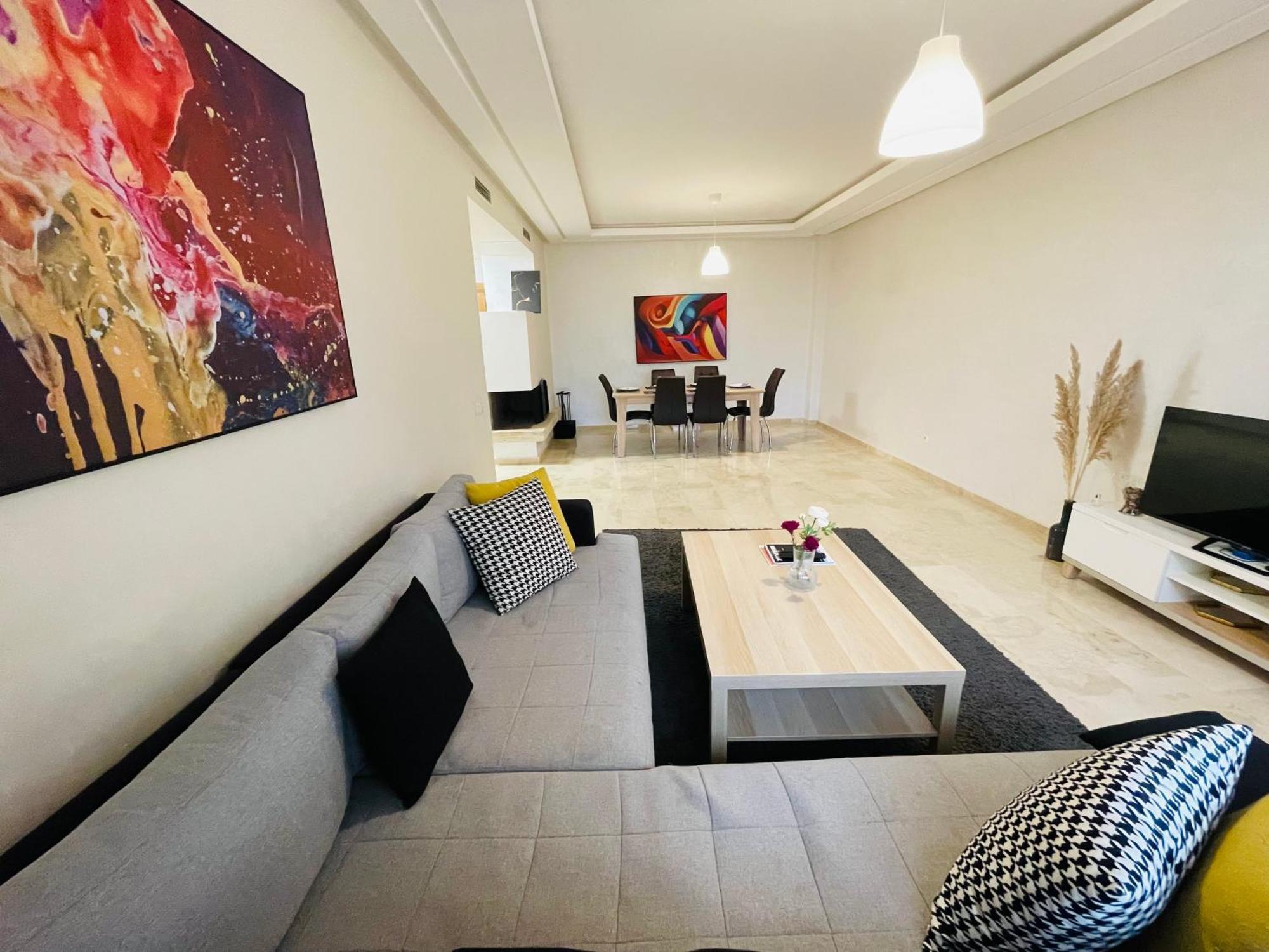 Chic & Cosy Flat Near Airport Lockbox Fast Wifi Nouaceur Exterior foto